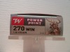 WINCHESTER CALIBRE 270WIN POWER-POINT 130 GRAINS