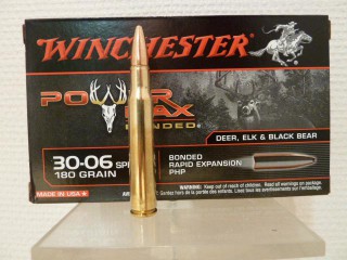 WINCHESTER CALIBRE 30-06 POWER MAX 180 GRS