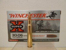 WINCHESTER CALIBRE 30-06 POWER-POINT 150 GRS