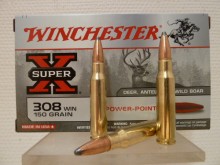 WINCHESTER CALIBRE 308 W POWER-POINT 150 GRS