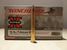 WINCHESTER CALIBRE 9,3X74R POWER-POINT 286GR