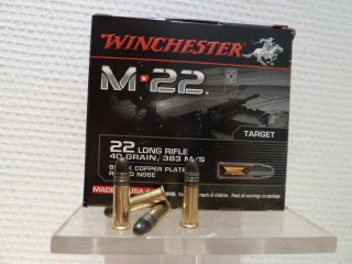 WINCHESTER M22 CALIBRE 22LR BOITE DE 400
