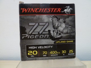 WINCHESTER ZZ PIGEON CALIBRE 20